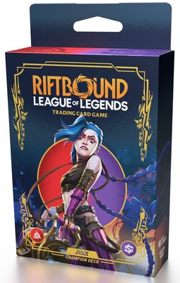Riftbound League of legends TCG origins Champion deck Jinx (4 ct display)