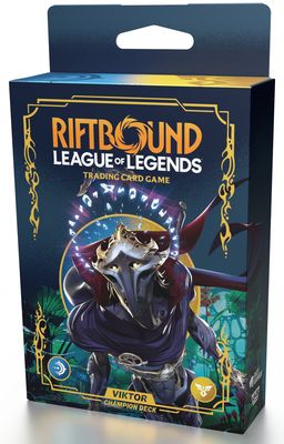 Riftbound League of legends TCG Origins Champion deck Viktor (4 ct display)