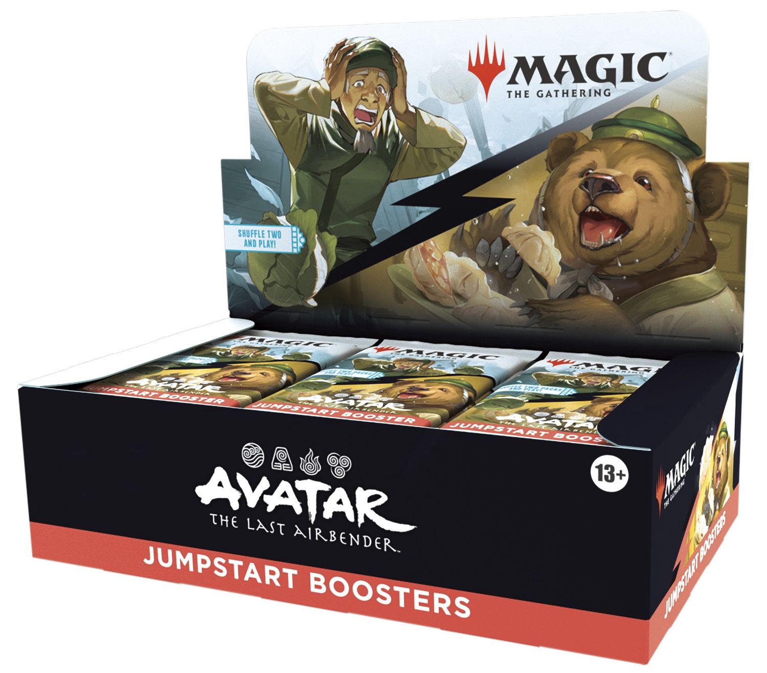 MTG AVATAR THE LAST AIRBENDER JUMPSTART BOOSTER, Format D&#39;emballage: Boite (24 Paquets)
