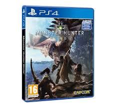 PS4 - Monster hunter world