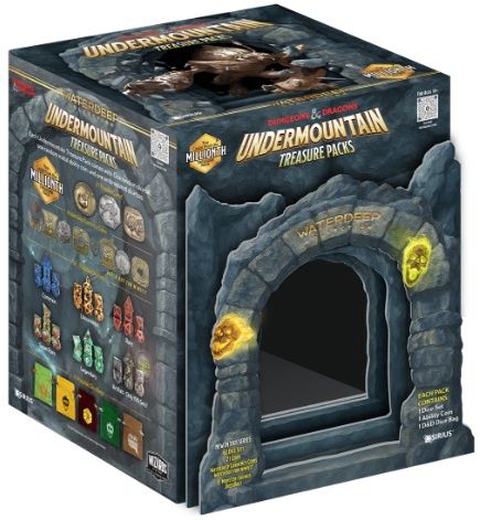 Dungeons &amp; Dragons: Undermountain treasure packs, Format D&#39;emballage: Boite (25 Paquets)