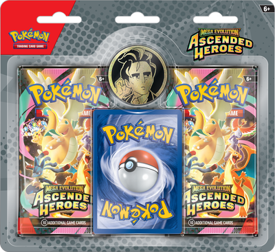 Mega evolution: Ascended heroes 2-Pack blister collection Erika/Larry