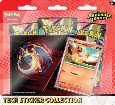 Mega evolution: Ascended heroes Tech sticker collection