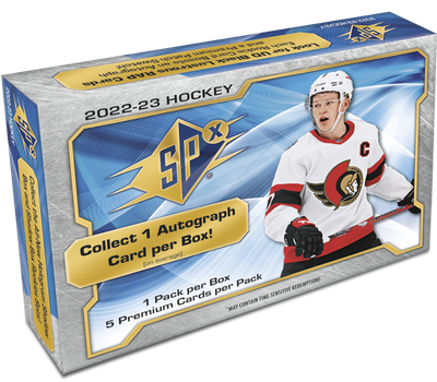 UD 2022-23 SPX Hockey Hobby