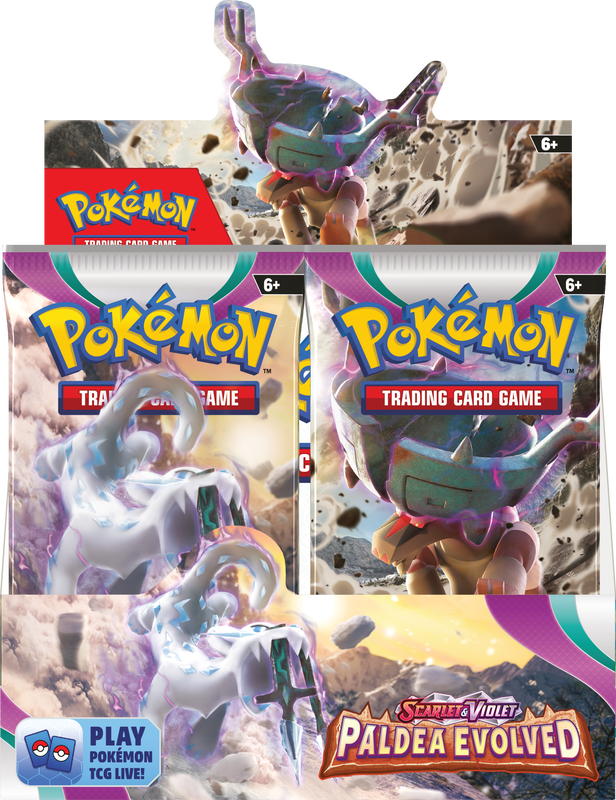 Scarlet &amp; Violet: Paldea evolved Booster box, Format D'emballage: Boite (36 Paquets)