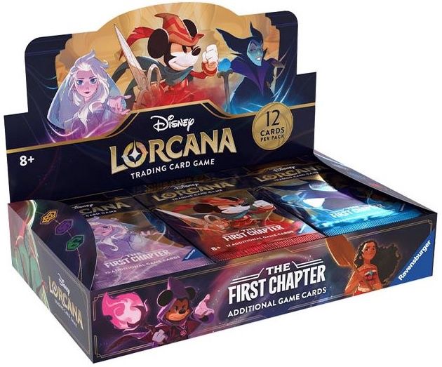 Disney Lorcana Booster box (First chapter), Format D'emballage: Boite (24 Paquets)