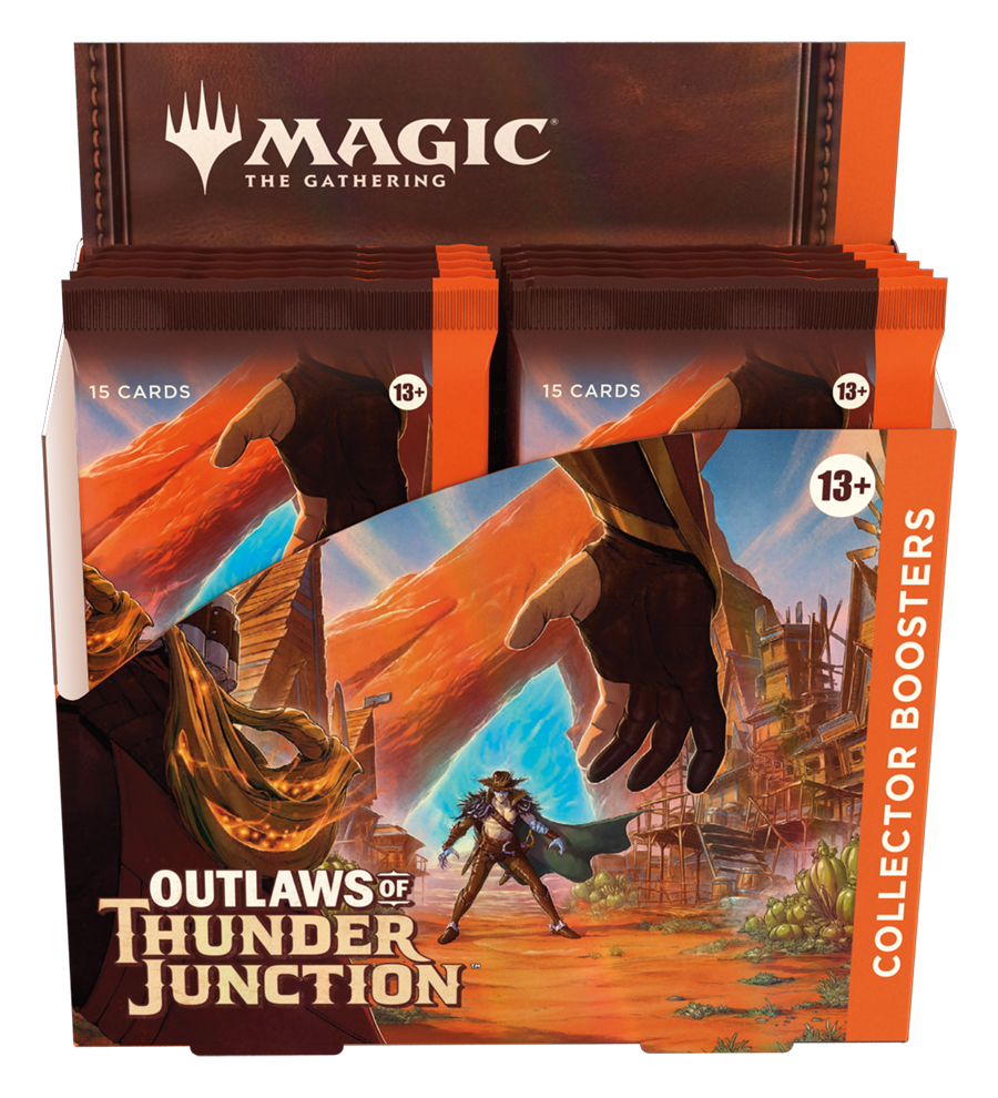 MTG Outlaws of Thunder Junction Collector Booster, Format D'emballage: Boite (12 Paquets)
