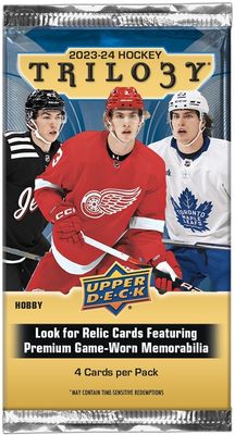UD 2023-24 Trilogy hockey Hobby
