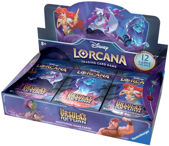 Disney Lorcana Ursulas Return Booster, Format D'emballage: Boite (24 Paquet)