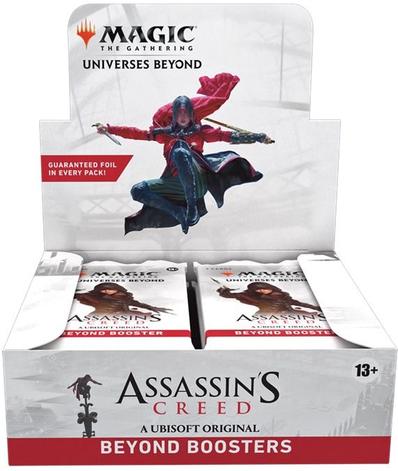 MTG ASSASSIN'S CREED BEYOND BOOSTER, Format D'emballage: Boite (24 Paquets)