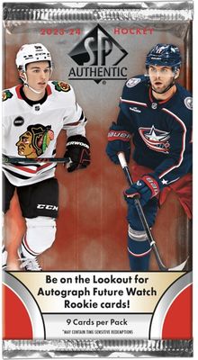 UD 2023-24 SP Authentic hockey Hobby