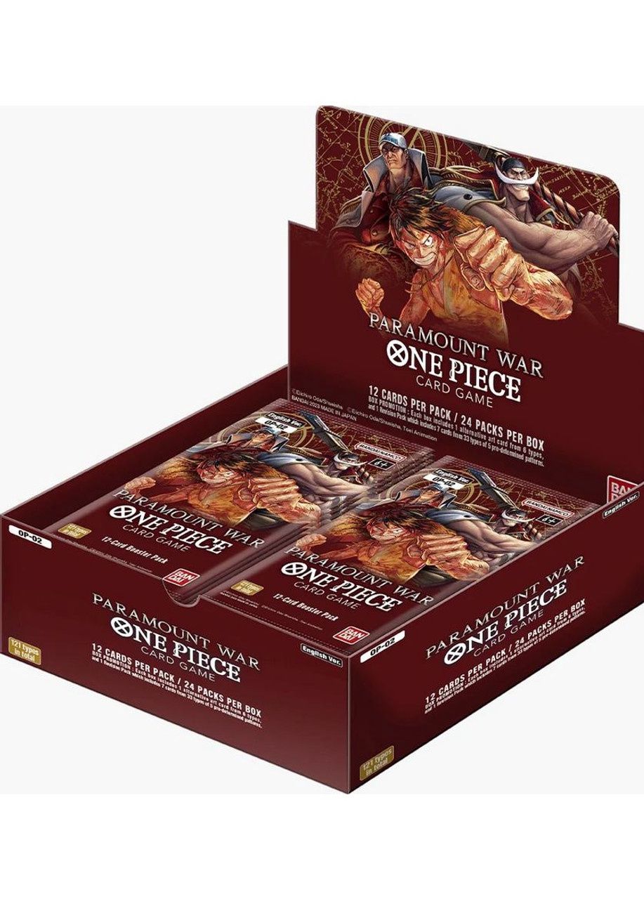 One piece - Paramount war OP-02, Format D'emballage: Boite (24 Paquets)