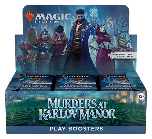 MTG MURDERS AT KARLOV MANOR PLAY BOOSTER, Format D'emballage: Boite (36 Paquets)