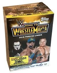 WWE Road to Wrestlemania 2015 Topps Blaster box