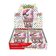 Scarlet &amp; Violet: Pokemon 151 - Japanese booster, Format D'emballage: Boite (20 Paquets)