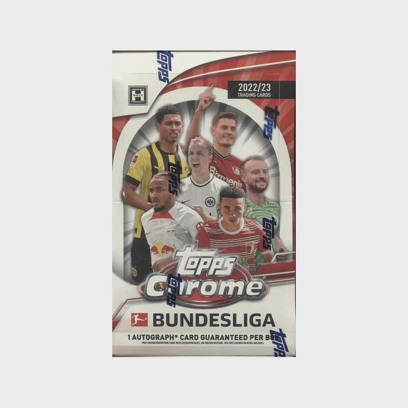 2023 TOPPS BUNDESLIGA CHROME SOCCER, Format D'emballage: Boite (20 Paquets)