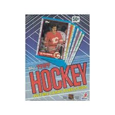 1989-90 TOPPS HOCKEY, Format D'emballage: Boite (36 Paquets)