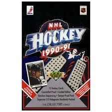 UD 1990-91 Hockey Low series, Format D'emballage: Boite (36 Paquets)