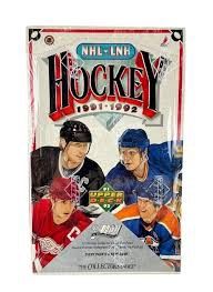 UD 1991-92 Hockey Low series, Format D'emballage: Boite (36 Paquets)