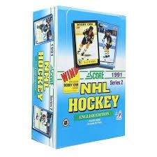 1991 Score Hockey Series 2, Format D'emballage: Boite (36 Paquets)