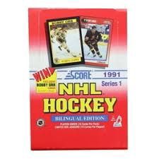 1991 Score Hockey Series 1, Format D'emballage: Boite (36 Paquets)