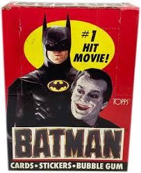 1989 topps batman, Format D'emballage: Boite (48 Paquets)