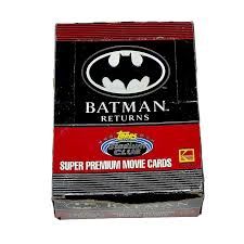 Topps Stadium club Batman returns, Format D'emballage: Boite (36 Paquets)