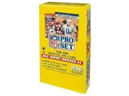 1990 Pro Set Series 2 NFL, Format D'emballage: Boite (36 Paquets)