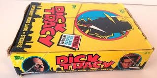 Topps 1990 Disney Dick Tracy Movie Trading, Format D'emballage: Boite (24 Paquets)