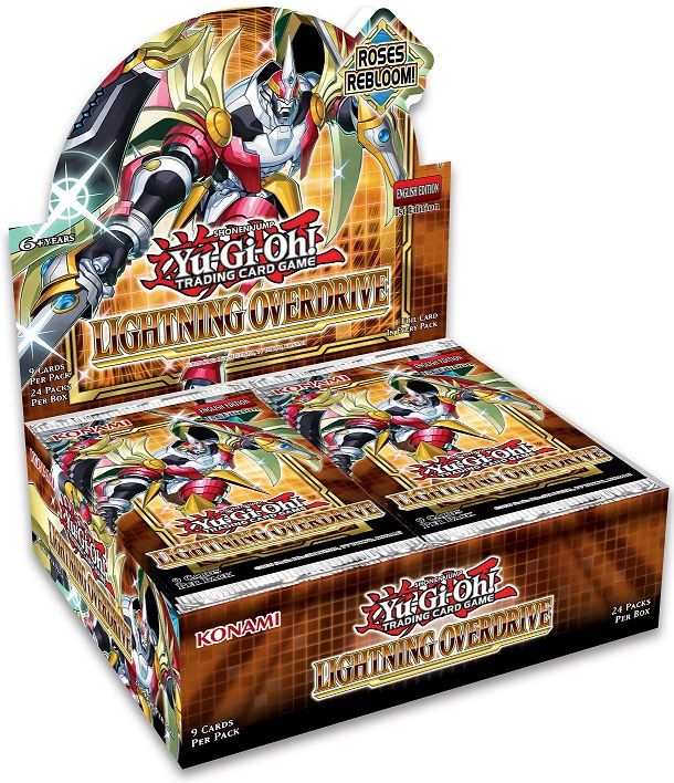 YGO LIGHTNING OVERDRIVE BOOSTER, Format D'emballage: Boite (24 Paquets)