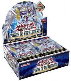 YGO POWER OF THE ELEMENTS BOOSTERS UNLIMITED, Format D'emballage: Boite (24 Paquets)