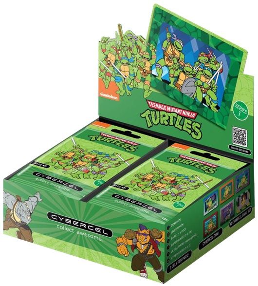 Cybercel - Teenage mutant ninja turtles Booster box, Format D'emballage: Boite (20 Paquet)