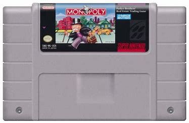 SNES - MONOPOLY, Fini: JEU SEULEMENT