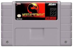 SNES - MORTAL KOMBAT, Fini: JEU SEULEMENT