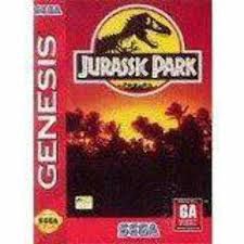 SEGA GENESIS - JURASSIC PARK, Fini: LOOSE