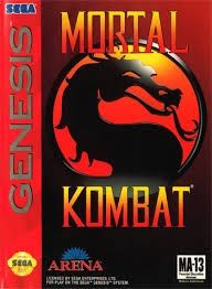 SEGA GENESIS - MORTAL KOMBAT, Fini: LOOSE
