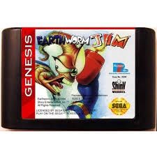 SEGA GENESIS - EARTHWORM JIM, Fini: JEU SEULEMENT