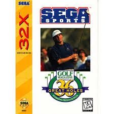 SEGA 32X - SEGA SPORT GOLF 36 GREAT HOLES, Fini: CIB