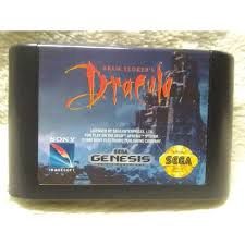 SEGA GENESIS - DRACULA BRAM STOKER'S, Fini: JEU SEULEMENT