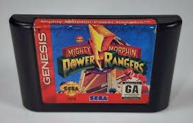 SEGA GENESIS - MIGHTY MORPHIN POWER RANGERS, Fini: JEU SEULEMENT