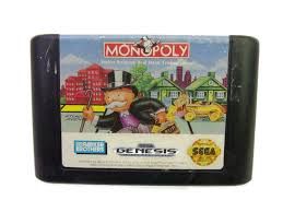 SEGA GENESIS - MONOPOLY, Fini: JEU SEULEMENT