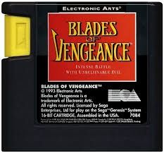 SEGA  - BLADES OF VENGEANCE, Fini: JEU SEULEMENT