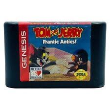 SEGA GENESIS - TOM AND JERRY FRANTIC ANTICS, Fini: JEU SEULEMENT