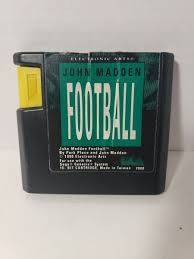 SEGA - FOOTBALL JOHN MADDEN, Fini: JEU SEULEMENT