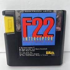 SEGA - F22 INTERCEPTOR ADVANCED TACTICAL FIGHTER, Fini: JEU SEULEMENT