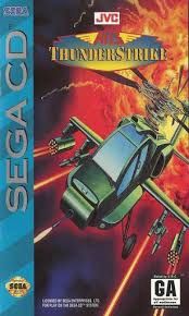 SEGA CD - AH-3 THUNDER STRIKE, Fini: Jeu et boite seulement