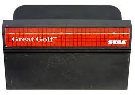 SEGA MASTER SYSTEM - GREAT GOLF, Fini: JEU SEULEMENT