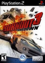 PS2 - BURNOUT 3: TAKEDOWN, Fini: JEU ET BOITE