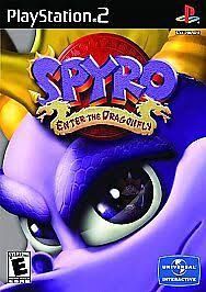PS2 - SPYRO ENTER THE DRAGONFLY, Fini: JEU ET BOITE