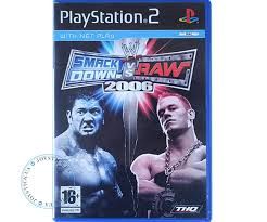 PS2 - WWE SMACKDOWN VS RAW 2006, Fini: JEU, MANUEL ET BOITE